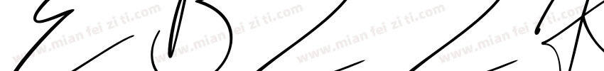 E BZ ZKNI7Q 1字体转换